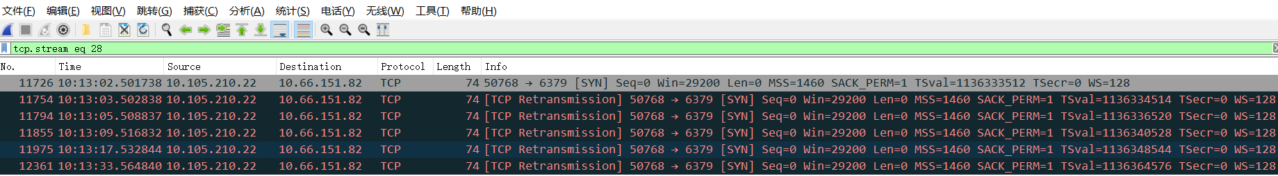 linux中tcpdump的详细用法